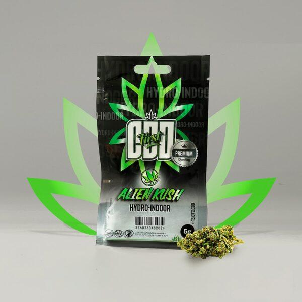 Fleur de CBD en sachet Alien Kush