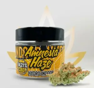 Pot – Fleur de CBD Qualité Indoor Hydro – Amnesia Haze