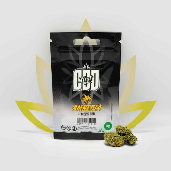 Fleur de CBD en sachet Amnesia