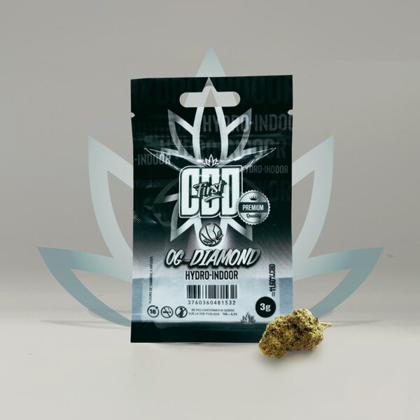 Fleur de CBD en sachet OG Diamond