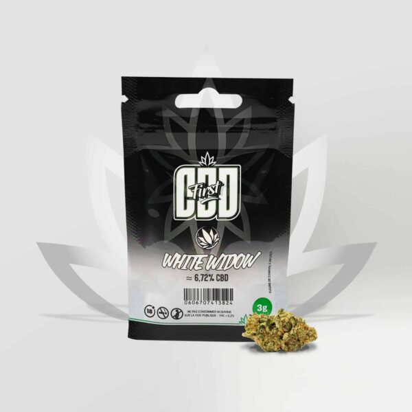 Fleur de CBD en sachet White widow