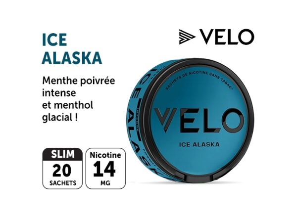 NICOTINE POUCHES VELO ICE ALASKA 14mg