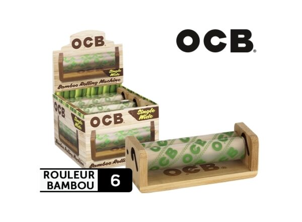 Rouleuse bambou OCB - Boîte de 6