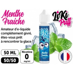 Vap Nation Liki Puff Menthe Fraîche 50 ml