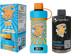 WPUFF Starter Kit 12000 Myrtille Framboise