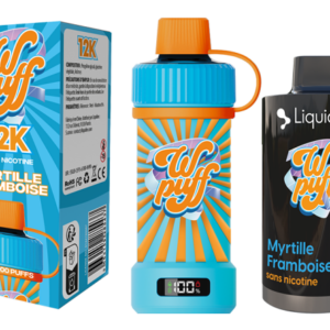 WPUFF Starter Kit 12000 Myrtille Framboise