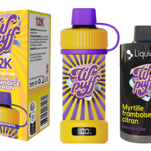 WPUFF Starter Kit 12000 Myrtille Framboise citron