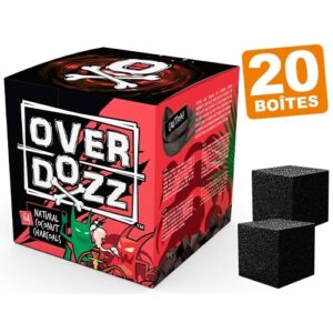 CARTON 20 BTES CHARBON OVER DOZZ 1KG