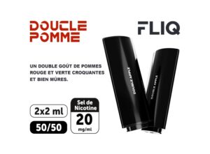 2 POD FLIQ  DOUBLE POMME 20 MG
