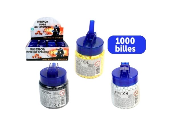 BIBERON 1000 BILLES JAUNES BLANC NOIR