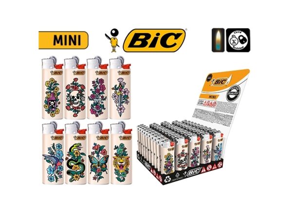 BIC BRIQUET J25 MINI '' TATTOO ''