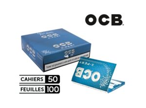 BOITE 50 CAHIERS 100 F. OCB X-PERT