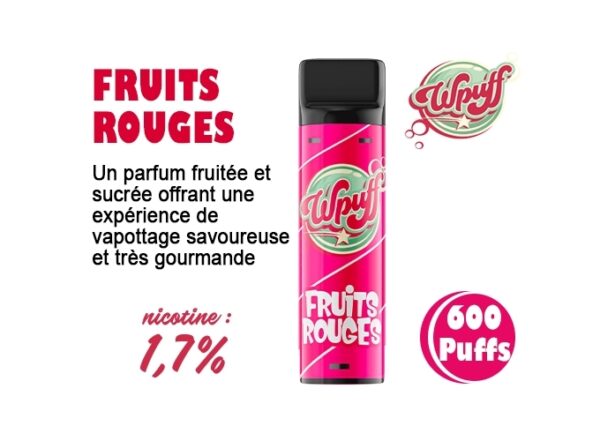 BOITE DE 1 PODS FRUITS ROUGE 17 MG