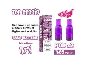 BOITE DE 2 POD 2.0 CASSIS 1.7%