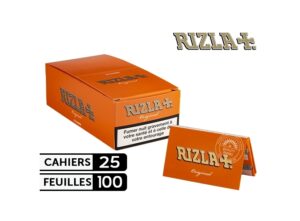 BTE 25 CAHIERS 100F RIZLA ORIGINAL
