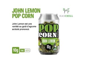 CANS POP CORN JOHN LEMON 10g