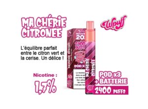 KIT 2.0 BATTERIE  3 POD   CHERIE CITRON 1.7%