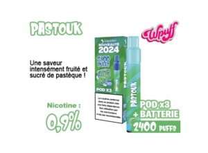 KIT 2.0 BATTERIE  3 POD  PASTEQUE 0.9%