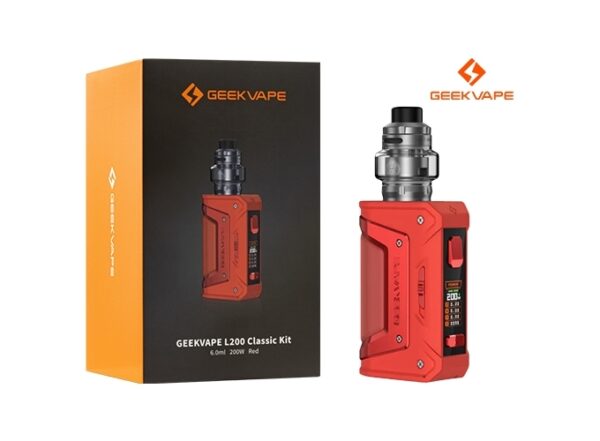 KIT AEGIS LEGEN 2 GEEK VAP ROUGE (accu non fourni)