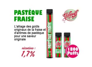 KIT BATTERIE 3 PODS PASTÉQUE FRAISE 17 MG