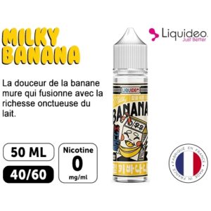 KJUICE LIQUIDEO MILKY BANANA 50 ML