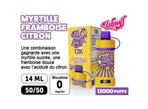 LIQUIDEO 12 KIT BATTERIE POD MYRTILLE FRAMB CITRON