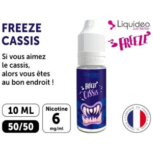 LIQUIDEO FREEZE CASSIS 06 MG ML  10 ML