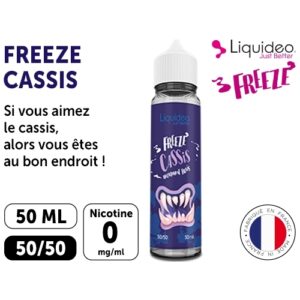 LIQUIDEO FREEZE CASSIS 50 ML