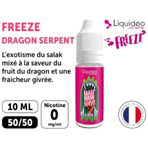 LIQUIDEO FREEZE  DRAGON SERPENT 00 MG ML  10 ML
