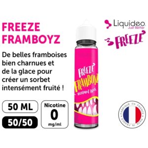 LIQUIDEO FREEZE FRAMBOYS 50 ML
