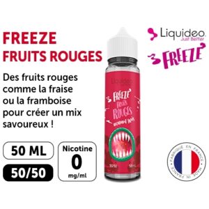 LIQUIDEO FREEZE FRUIT ROUGE 50 ML