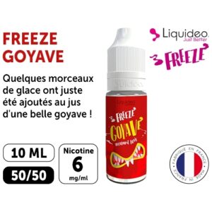LIQUIDEO FREEZE GOYAVE 06 MG ML   10 ml