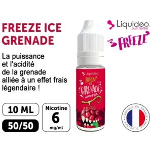 LIQUIDEO FREEZE GRENADE 06 MG ML  10 ML