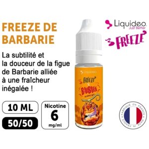 LIQUIDEO FREEZE ICE BARBARIE 06 MG ML 10 ml