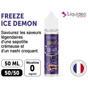 LIQUIDEO FREEZE ICE DEMON 0 MG ML  50 ML
