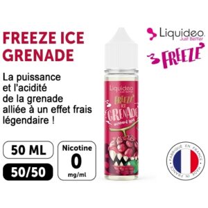 LIQUIDEO FREEZE ICE GRENADE 0 MG ML 50 ML