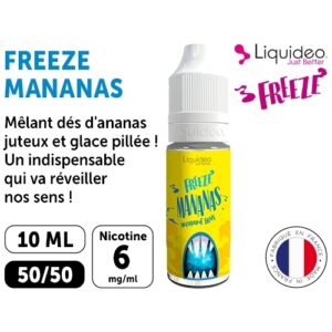LIQUIDEO FREEZE MANANAS 06 MG ML 10 ml