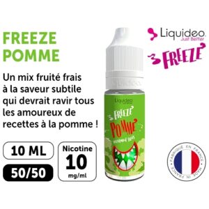 LIQUIDEO FREEZE POMME 10 MG ML   10 ml