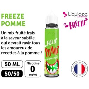 LIQUIDEO FREEZE POMME 50 ML