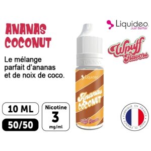 LIQUIDEO WPUFF ANANAS COCO 03 MG ML 10 ML