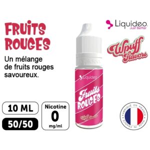 LIQUIDEO WPUFF FRUITS ROUGES 00 MG ML 10 ML