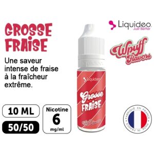 LIQUIDEO WPUFF GROSSE FRAISE 06 MG ML  10 ML