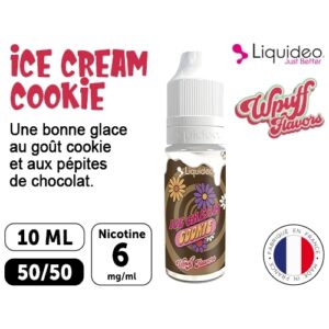 LIQUIDEO WPUFF ICE CREAM COOKIE 06 MG ML  10 ML