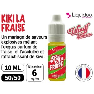 LIQUIDEO WPUFF KIKI FRAISE 06 MG ML  10 ML