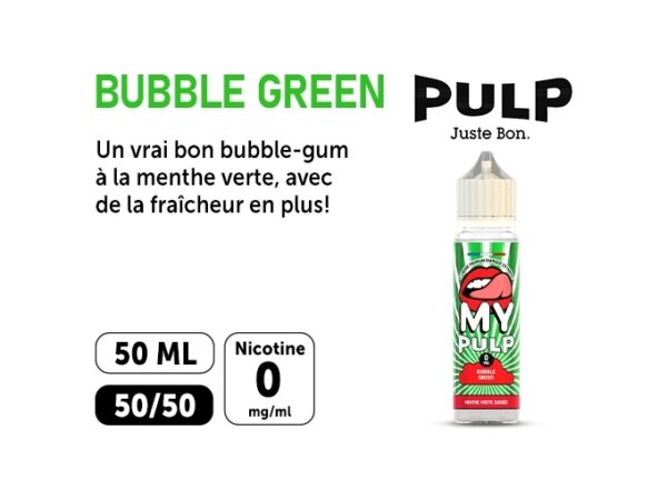 MY PULP BUBBLE GREEN 50 ML