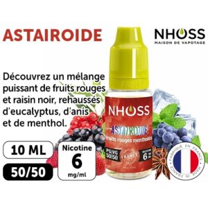 NHOSS 10 ml E-LIQUIDE  ASTAIROIDE NICOT  06Mg