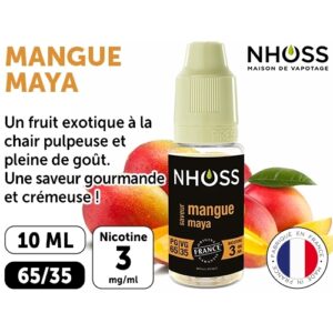 NHOSS 10 ml E-LIQUIDE  MANGUE NICOT. 03Mg