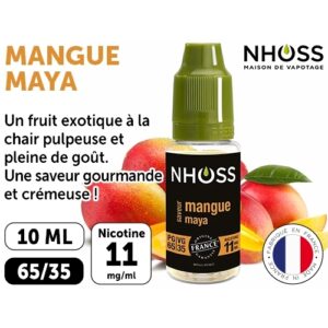 NHOSS 10 ml E-LIQUIDE  MANGUE NICOT. 11Mg