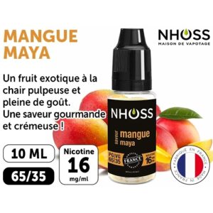 NHOSS 10 ml E-LIQUIDE  MANGUE NICOT. 16Mg