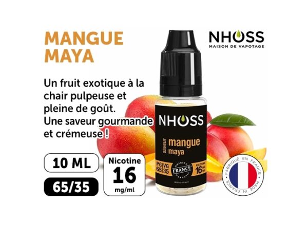 NHOSS 10 ml E-LIQUIDE MANGUE NICOT. 16Mg